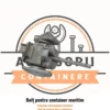 Twistlock intermediar pentru fixarea containerelor maritime