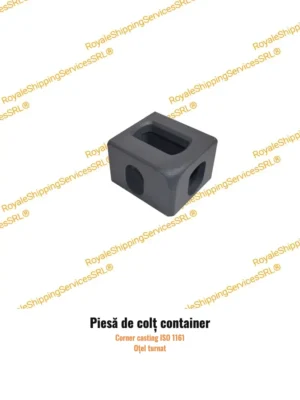 Corner casting container, piesă de colț din oțel turnat ISO 1161