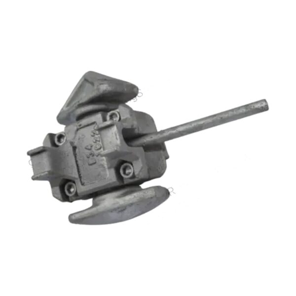Intermediate twistlock, bolț de stivuire pentru containere maritime, galvanizat