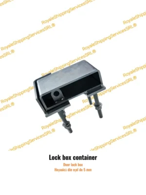 Lock box container (hoțoaică) din oțel de 5 mm pentru protecția lacătului