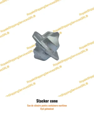Stacker cone, con de stivuire galvanizat pentru containere maritime