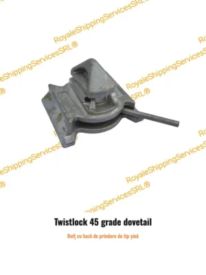 Twistlock 45 de grade cu bază de prindere pentru fixarea containerului pe fundație